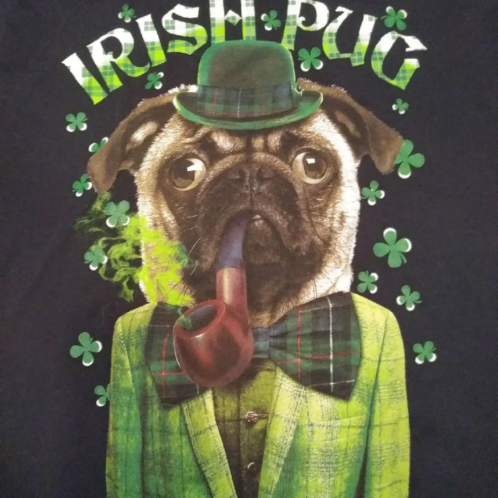 Irish Pug T-shirt